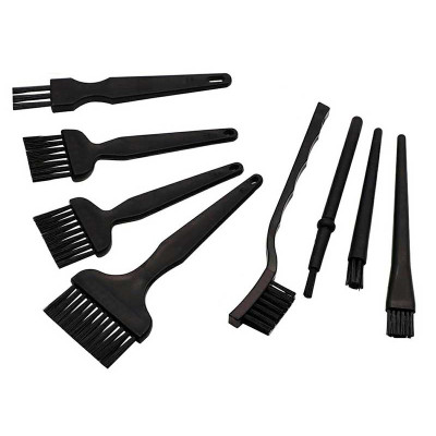 Set of 8 antistatic brushes